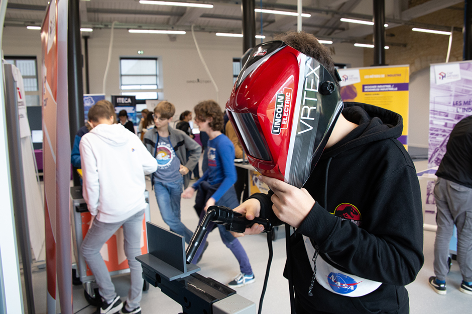 animation pour la Semaine de l'industrie 