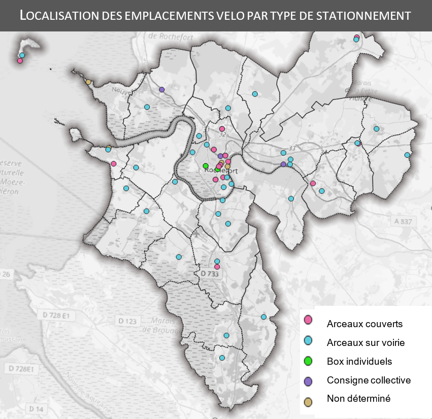 emplacement stationnement vélo