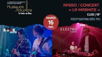 visuel soirée apéro-concert la Marmite le 16 mai 