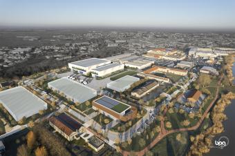 Perspective extension Zac de l'Arsenal 