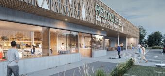 perspective façade nouvelle déchèterie_recyclerie