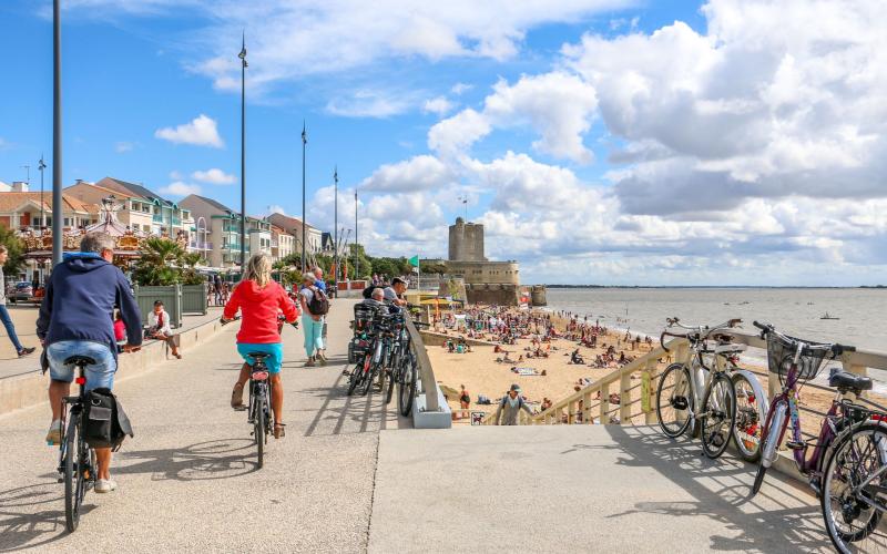 La grande plage de Fouras