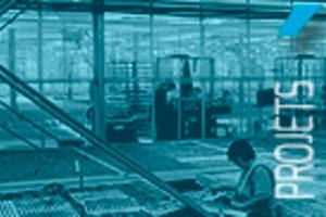 ouvrier sur un chantier