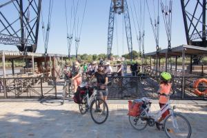 vélo sur le transbordeur