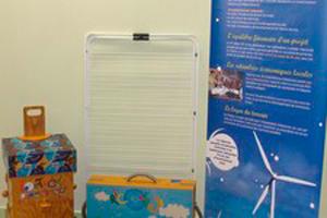 panneau d'exposition