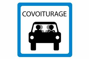 panneau de covoiturage